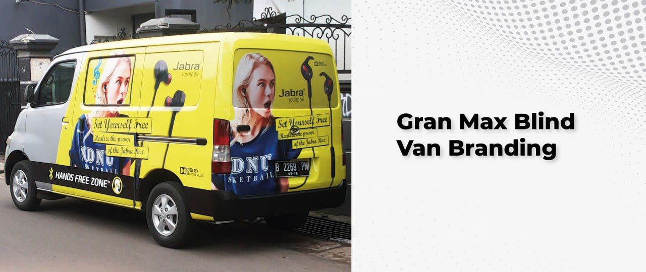 Gran Max Blind Van Branding