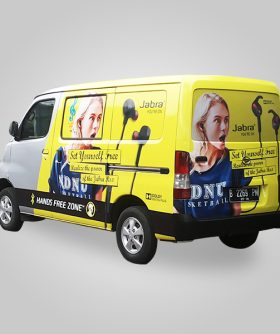 Sticker Branding Mobil Jabra