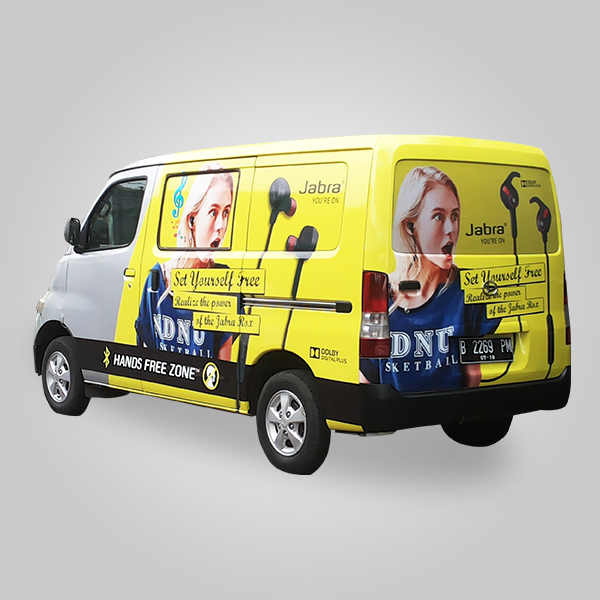 Sticker Branding Mobil Jabra