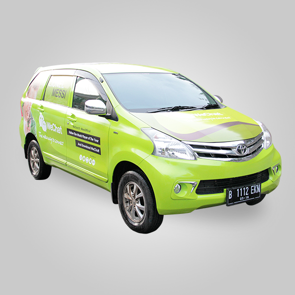 Sticker Branding Mobil WeChat