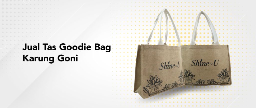 Jual tas Goodie Bag Karung Goni