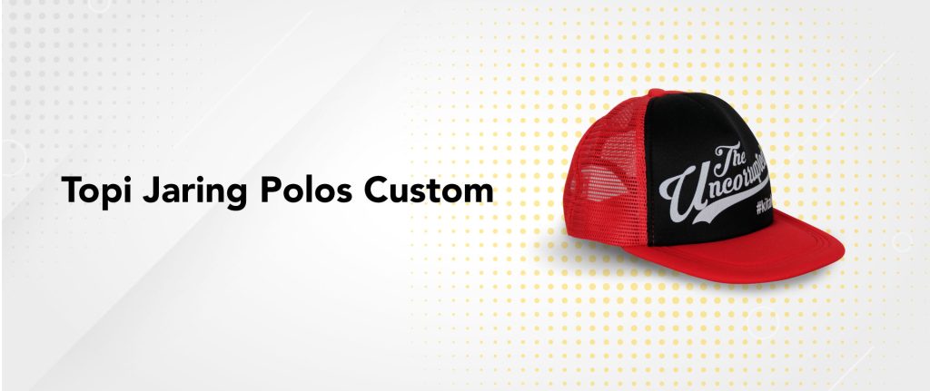 Topi Jaring Polos Custom