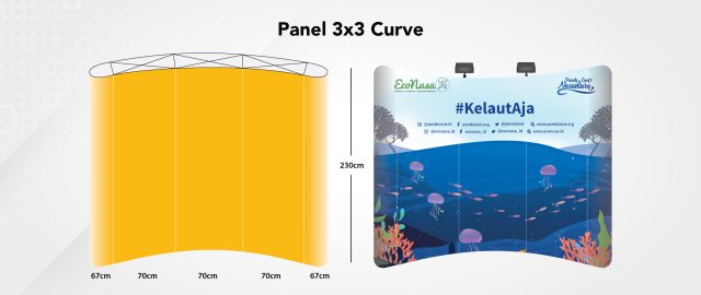 Backwall Panel 3x4 Curve