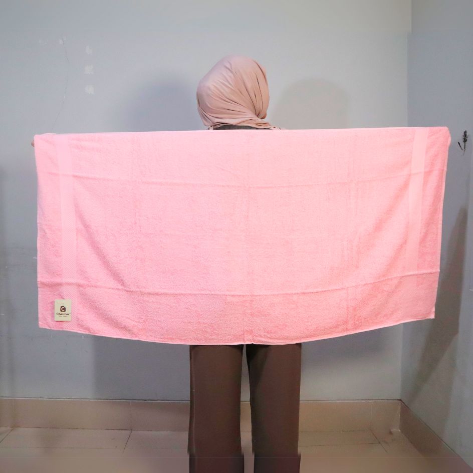 Handuk Kolam Renang Handuk Besar Handuk Mandi Pink