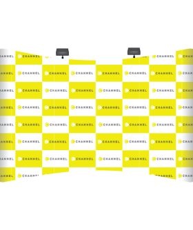 Backwall Portable Curve Channel