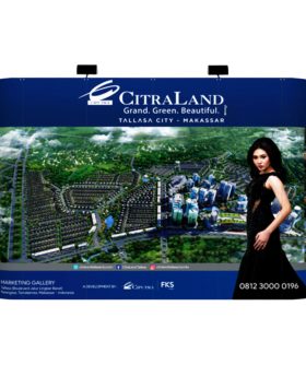 Backwall Portable Straight Citraland